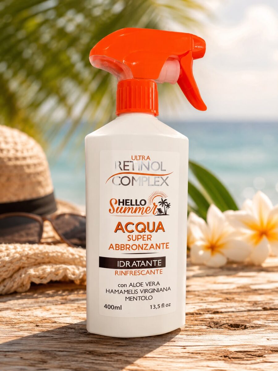 Retinol Spray bronceador