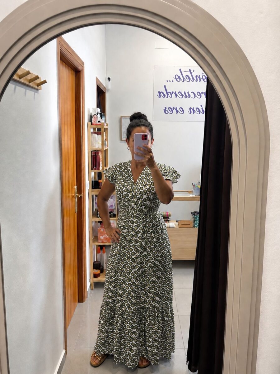 Vestido Roma verde