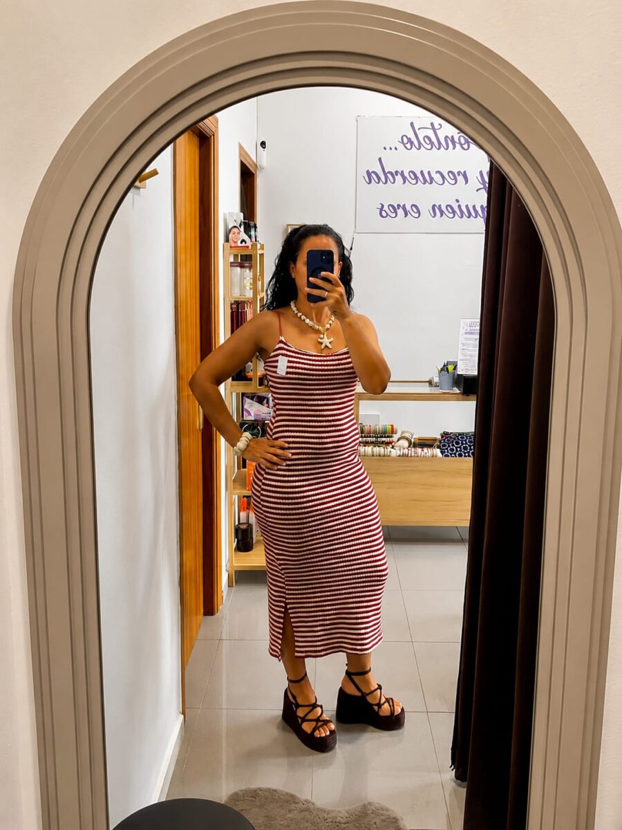 Vestido Coral