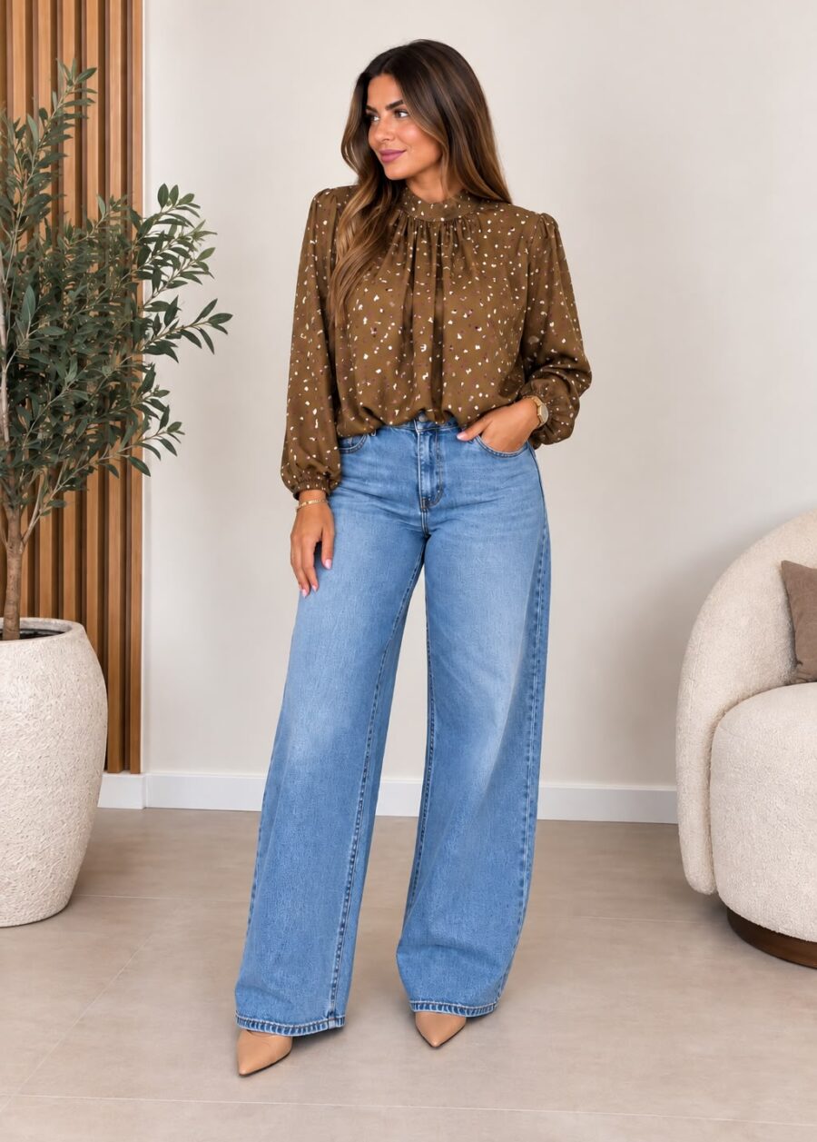 Blusa lunares